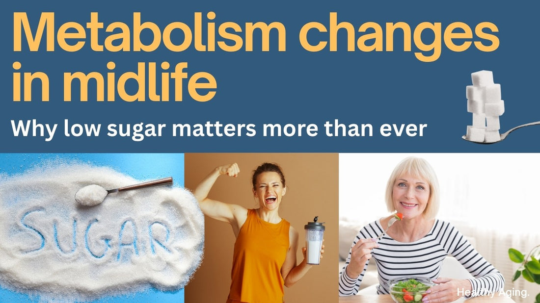 Low Sugar Protein Powder: A Smarter Choice for Midlife Metabolism