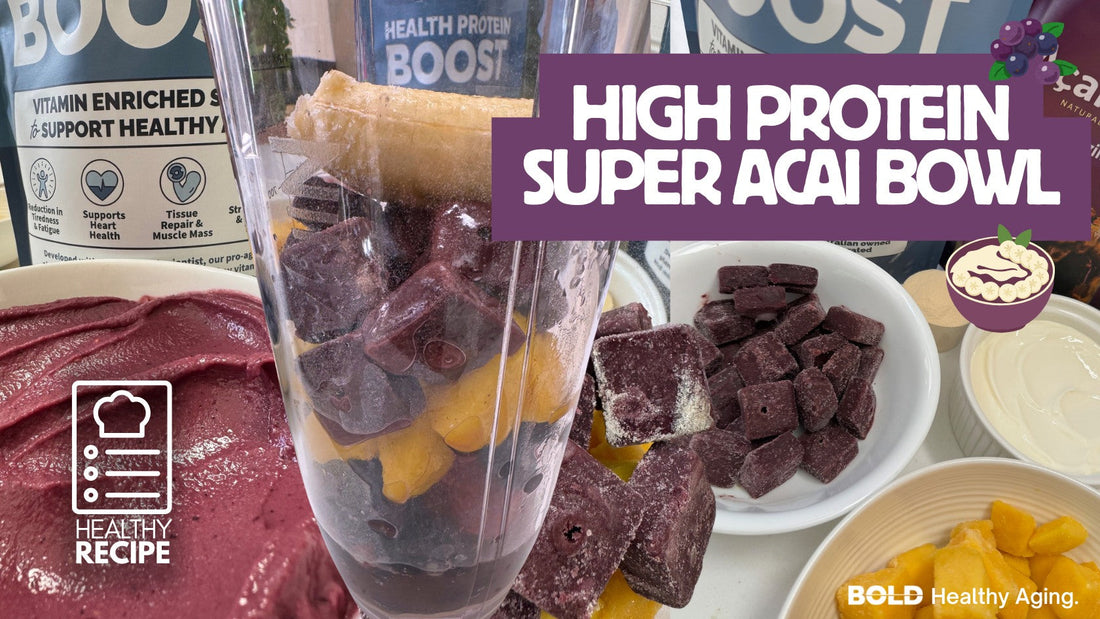 High Protein Super Acai Bowl