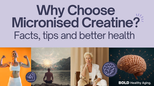 Micronised Creatine for Strength & Brain Health | Thrive in Later Life