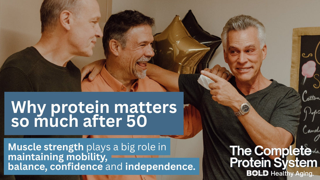 Healthy Ageing for Men: Why Protein Alone Is Not Enough