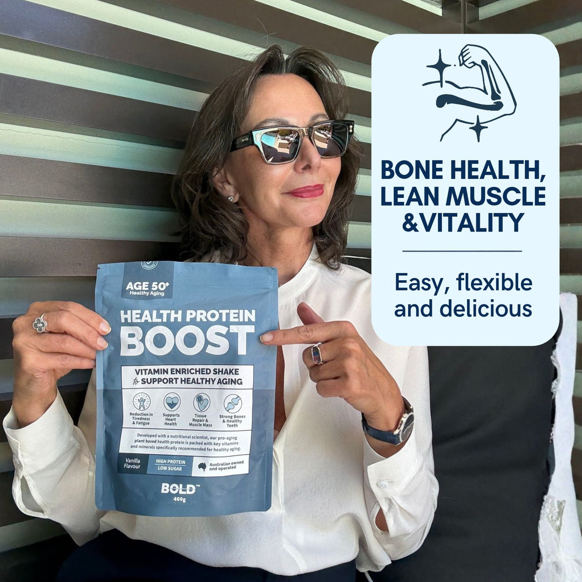 Health Protein Boost | Low‑Sugar Plant Protein for Over 50s